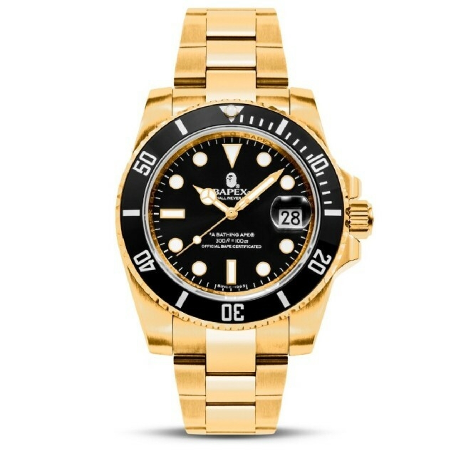 時計激レア 新作 A BATHING APE TYPE 1 BAPEX ROLEX