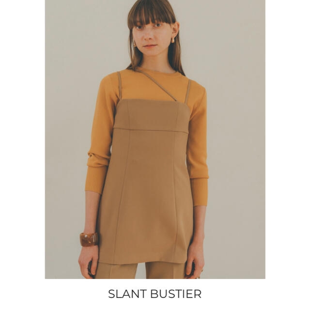 CLANE SLANT BUSTIER