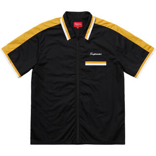 シュプリーム(Supreme)のSS18 Supreme Zip Up Work Shirt  Black M(シャツ)