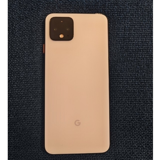 Pixel4 　64GB　Clearly White　純正ケースケース付