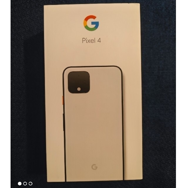 Pixel4 　64GB　Clearly White　純正ケースケース付