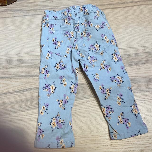 Branshes(ブランシェス)の7分丈パンツ キッズ/ベビー/マタニティのキッズ服女の子用(90cm~)(パンツ/スパッツ)の商品写真