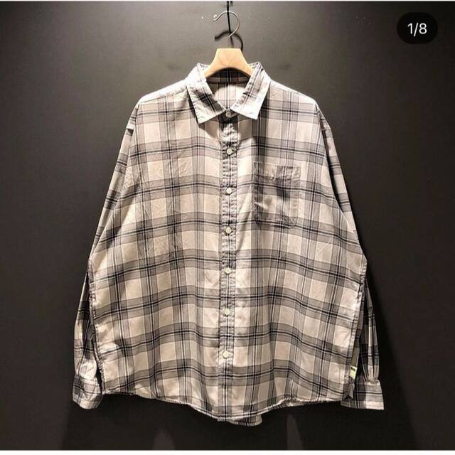 SSZ GB KING shirt  グレー　M バンダナセット