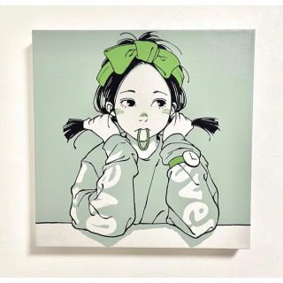 古塔つみ over print POP ART canvas mint ED5(その他)