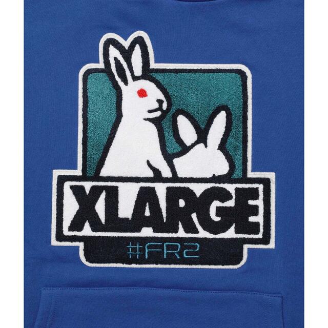 XLARGE(エクストララージ)のXLARGE with #FR2 Fxxk Icon Hoodie ＸＬ メンズのトップス(パーカー)の商品写真