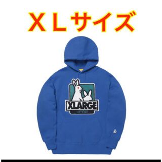 エクストララージ(XLARGE)のXLARGE with #FR2 Fxxk Icon Hoodie ＸＬ(パーカー)