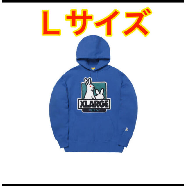 XLARGE(エクストララージ)のXLARGE with #FR2 Fxxk Icon Hoodie Ｌ メンズのトップス(パーカー)の商品写真