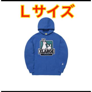 エクストララージ(XLARGE)のXLARGE with #FR2 Fxxk Icon Hoodie Ｌ(パーカー)