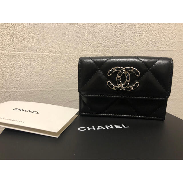 【新品未使用】CHANEL シャネル　財布　三つ折りファッション小物