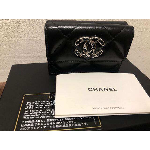 【新品未使用】CHANEL シャネル　財布　三つ折り