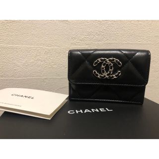 シャネル(CHANEL)の【新品未使用】CHANEL シャネル　財布　三つ折り　(財布)