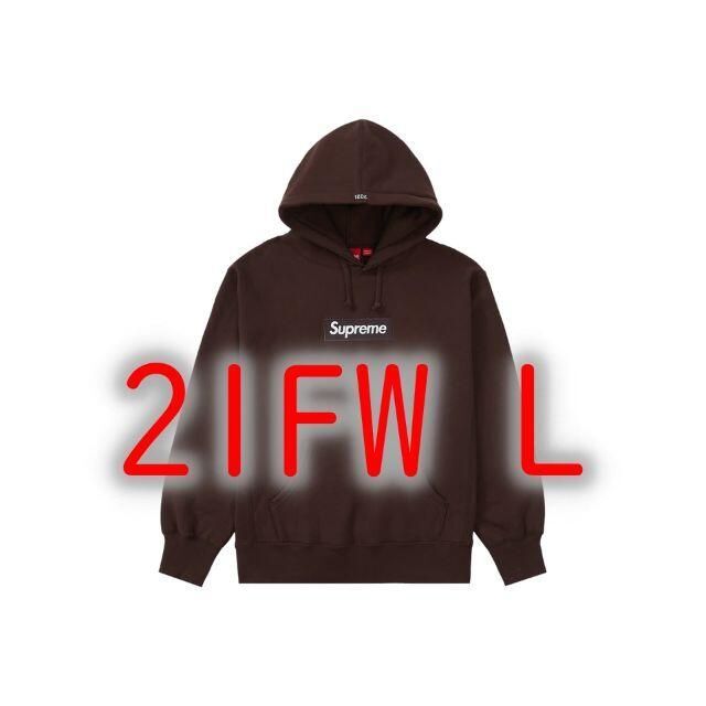 FW21 Supreme Box Logo Hooded Sweatshirt