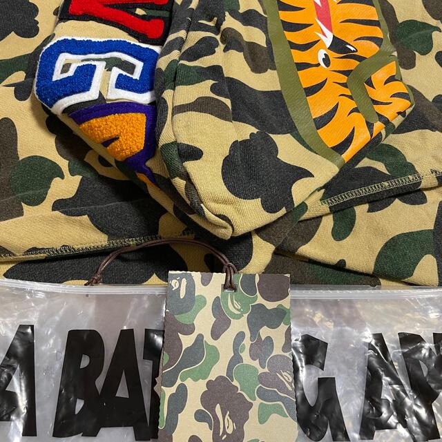 NIGO期　BAPE アベイシングエイプ　ラインストーン　スウェットパーカー