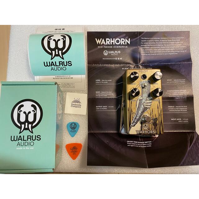 【送料込】 WARHORN / Walrus Audio