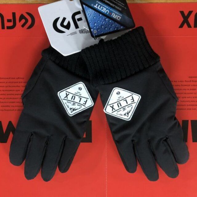 FLUX(フラックス)のFLUX フラックス 【SOFT GLOVE】Ｌサイズ 黒 タッチパネル対応 スポーツ/アウトドアのスノーボード(ウエア/装備)の商品写真