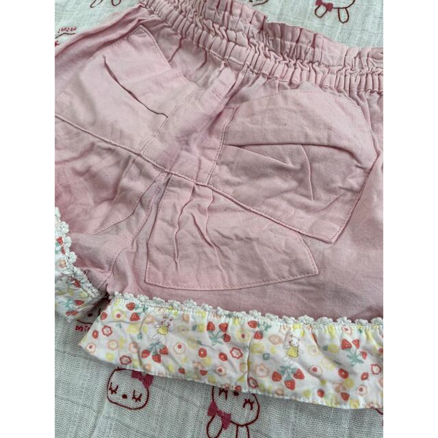 coeur a coeur(クーラクール)のクーラクール ショートパンツ 90 キッズ/ベビー/マタニティのキッズ服女の子用(90cm~)(パンツ/スパッツ)の商品写真