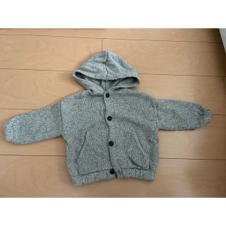 ザラキッズ(ZARA KIDS)のZARAキッズ ニットパーカー(ニット/セーター)