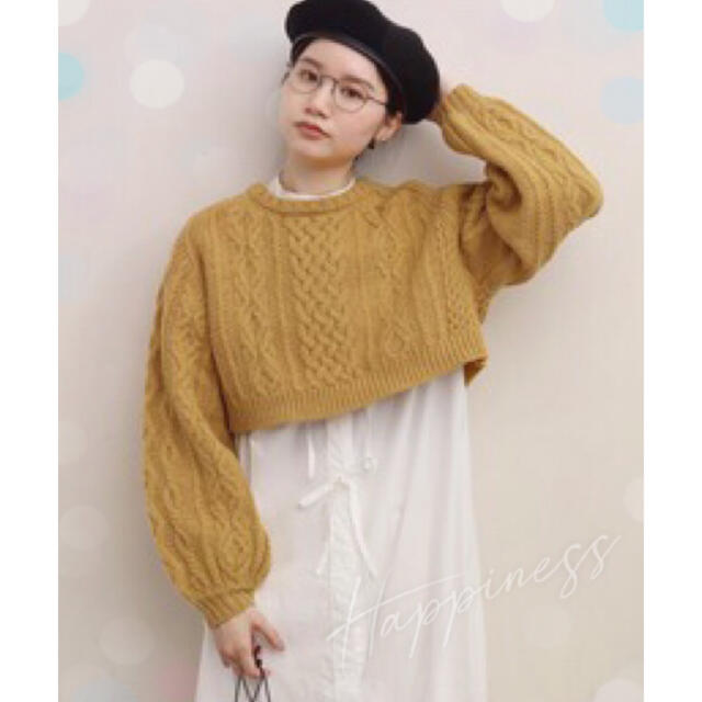 fig London SHETLAND 2way bolero カーディガン????-