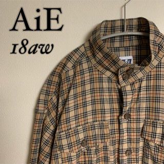 ネペンテス(NEPENTHES)の【極希少】AiE エーアイイー　18aw SCDチェックシャツ　ノバチェック　柄(シャツ)