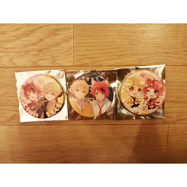 ストプリROOT Rinu 缶バッジ 3個セット 初々しい ストプリROOT Rinu 缶バッジ 3個セット 初々しい