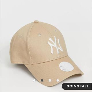 ニューエラー(NEW ERA)のニューエラ　NEW ERA キャップ　NY ニューヨークヤンキース　ベージュ(キャップ)