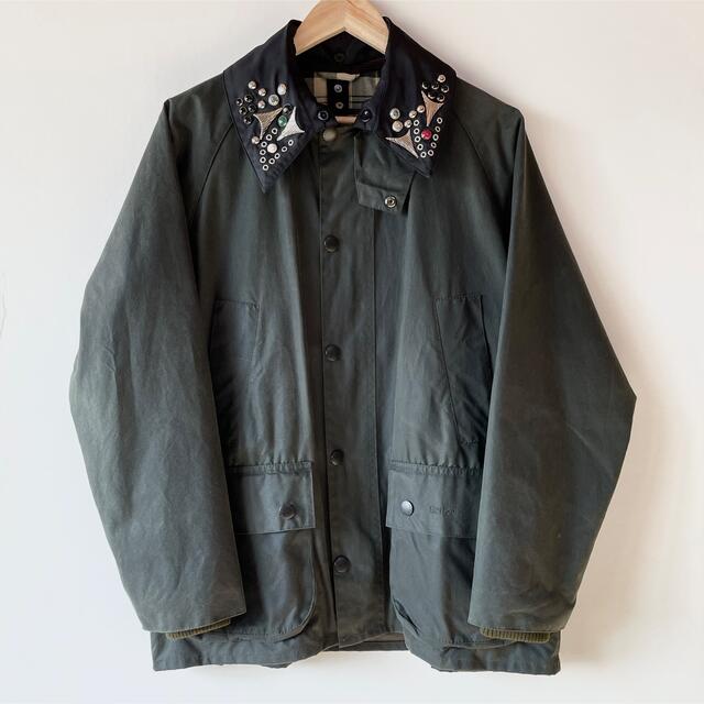 ミリタリージャケットTOGA PULLA × Barbour トーガ バブアー BEDALE 38