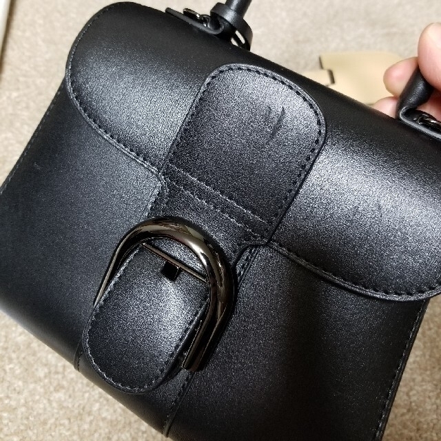 直営店購入 DELVAUX デルヴォー  ブリヨンミニ noir 1