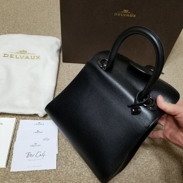 直営店購入 DELVAUX デルヴォー  ブリヨンミニ noir 3