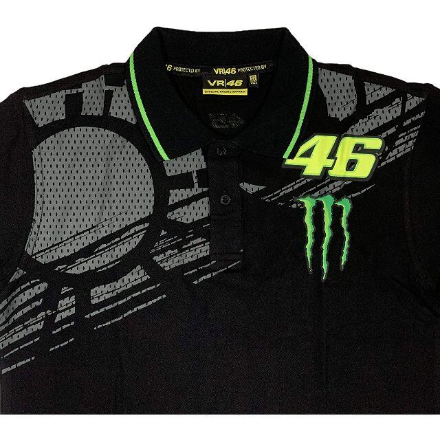 VR46 MONSTER ENERGY 半袖 ポロシャツ S メンズのトップス(ポロシャツ)の商品写真