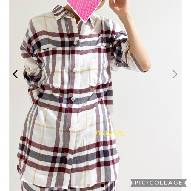 ネルチェック上下セット♡オフホワイト | www.hartwellspremium.com