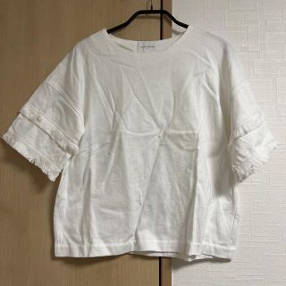 ユナイテッドアローズ(UNITED ARROWS)の新品 未使用 匿名配送 Tシャツ カットソー トップス ホワイト 白 白t(Tシャツ(半袖/袖なし))