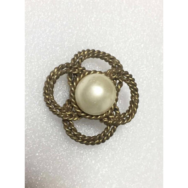 シャネル パール ゴールド イヤリング ヴィンテージ 片耳 CHANEL 片方