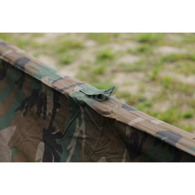 オランダ軍 放出品 タープ 防水仕様 Woodland 250 x 220 cmの オランダ軍 放出品 タープ 防水仕様 Woodland 250 x 220 cmの