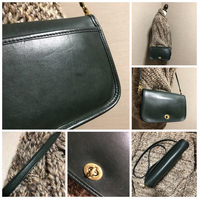 【ヴィンテージ良品/人気型】OLD  COACHオールドコーチショルダーバッグ 6