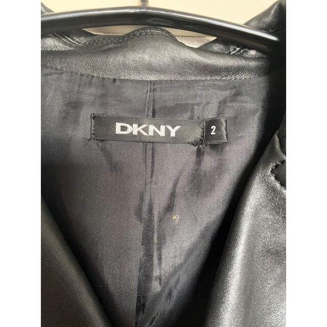 DKNY  ライダース　レザー　Mサイズ 1