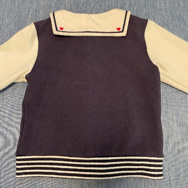 motherways(マザウェイズ)のマザウェイズ ブルゾン 120 セーラー キッズ/ベビー/マタニティのキッズ服女の子用(90cm~)(ジャケット/上着)の商品写真