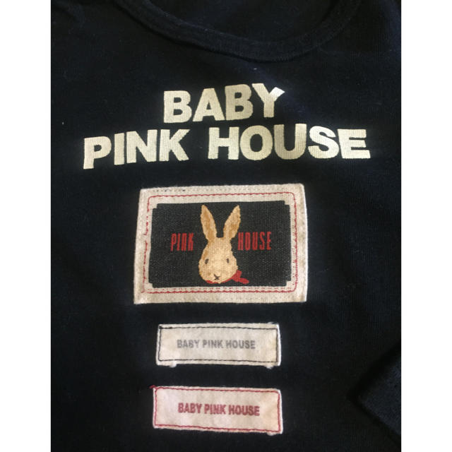 PINK HOUSE(ピンクハウス)のベビーピンクハウス95㎝長T キッズ/ベビー/マタニティのキッズ服女の子用(90cm~)(Tシャツ/カットソー)の商品写真