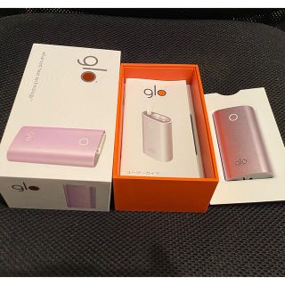 グロー(glo)のglo　グロー　型式G003 電子タバコ 限定カラー【ピンク】(タバコグッズ)