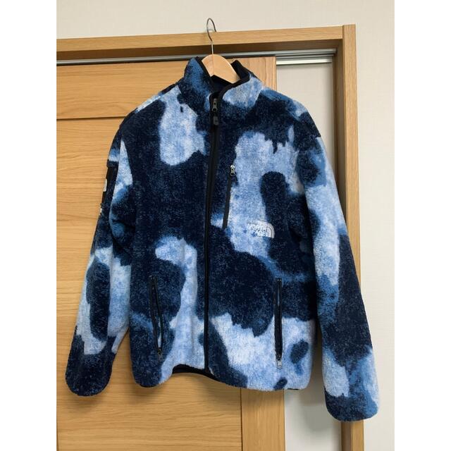 Supreme(シュプリーム)のTNF Bleached Print Fleece Jacket M メンズのジャケット/アウター(ブルゾン)の商品写真