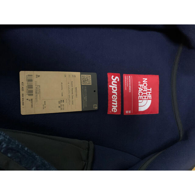 Supreme(シュプリーム)のTNF Bleached Print Fleece Jacket M メンズのジャケット/アウター(ブルゾン)の商品写真