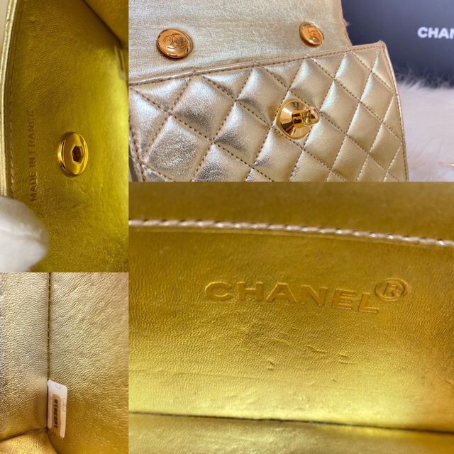 【超希少】CHANEL シャネル ミニマトラッセ ゴールド 極上美品