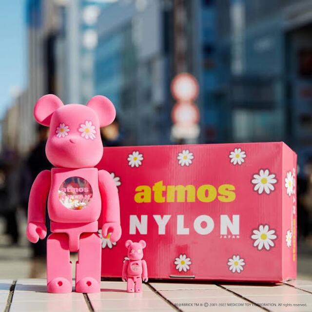 BE@RBRICK atmos NYLON JAPAN 100％ & 400％エンタメ/ホビー