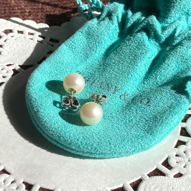 Tiffany パールピアス ジーグフェルドコレクション