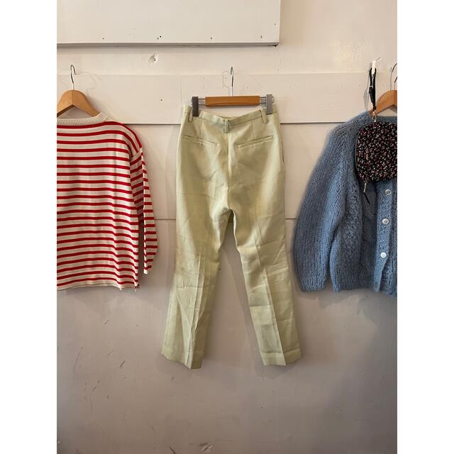 Plage(プラージュ)のplage lime yellow pants. レディースのパンツ(クロップドパンツ)の商品写真