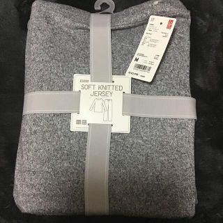 ユニクロ(UNIQLO)のソフトニットジャージーセット(ルームウェア)