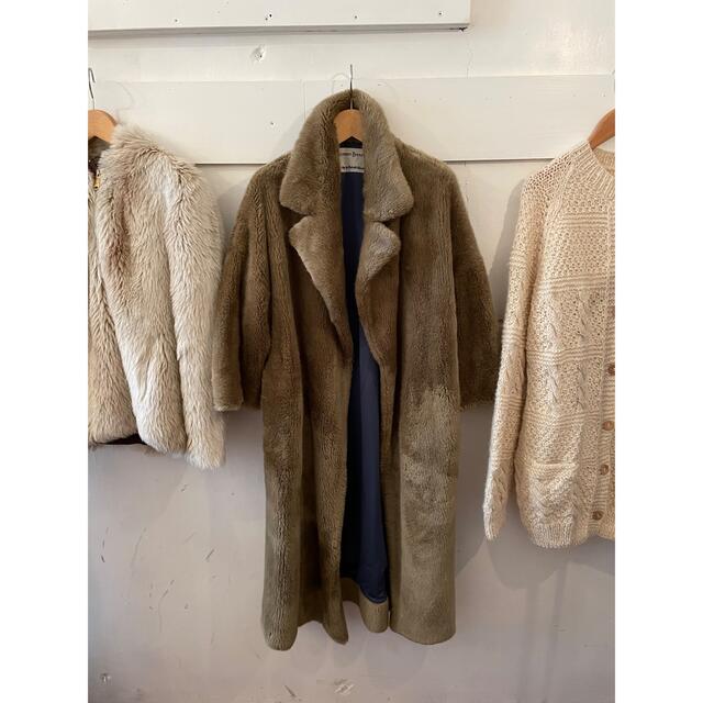 最終価格????BLUEBIRD BOULEVARD eco fur coat.