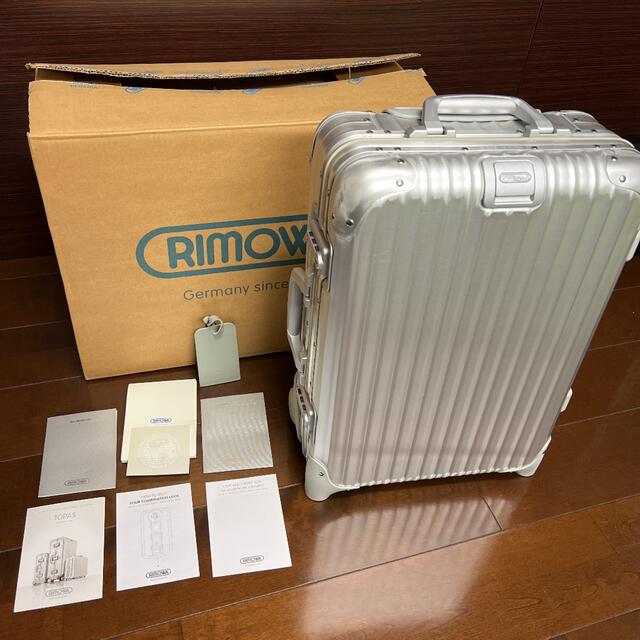 RIMOWA - RIMOWA TOPAS リモワ トパーズ 2輪 機内持ち込み シルバーの