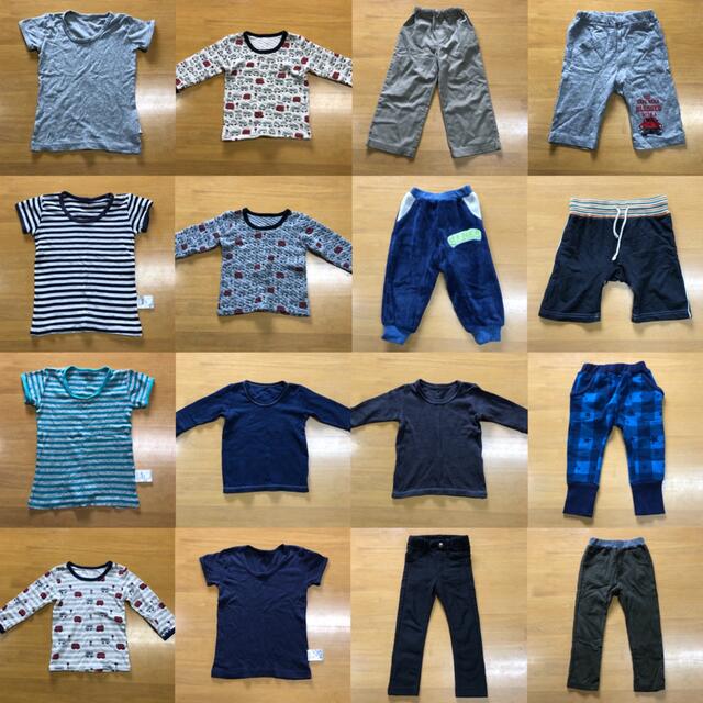 『キッズ95 まとめ売り ４８着セット』 キッズ/ベビー/マタニティのキッズ服男の子用(90cm~)(その他)の商品写真