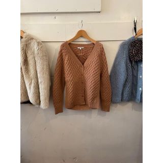 カルヴェン(CARVEN)の最終価格🐫🤎CARVEN knit cardigan.(カーディガン)