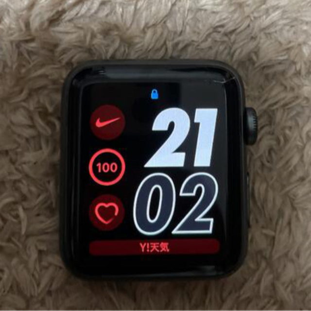 Apple Watch(アップルウォッチ)のApple Watch Series 3 42mm NIKE GPS メンズの時計(腕時計(デジタル))の商品写真